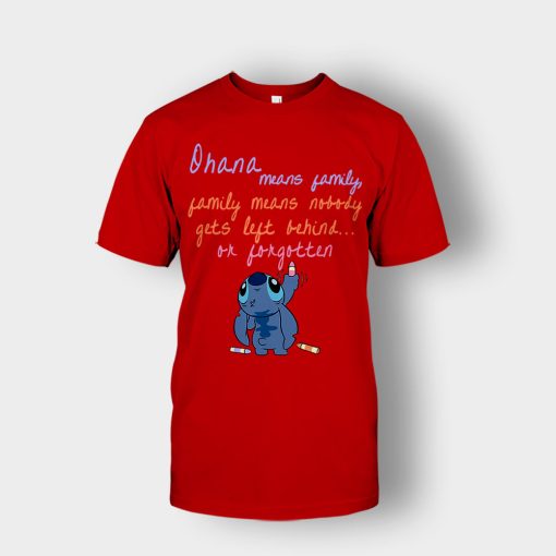 Paint-My-Love-Disney-Lilo-And-Stitch-Unisex-T-Shirt-Red