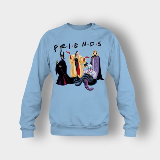 Parody-Friends-TV-Disney-Villains-Inspired-Crewneck-Sweatshirt-Light-Blue