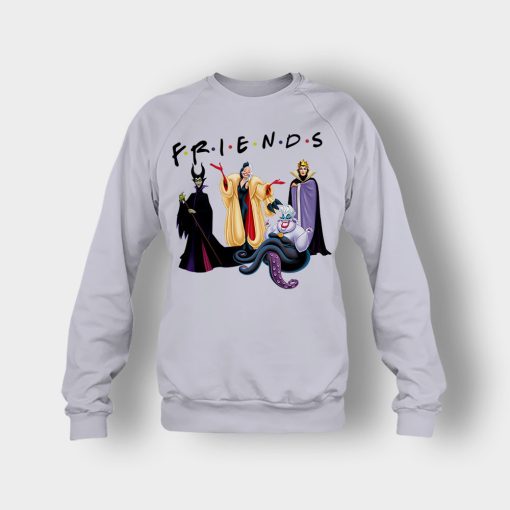 Parody-Friends-TV-Disney-Villains-Inspired-Crewneck-Sweatshirt-Sport-Grey