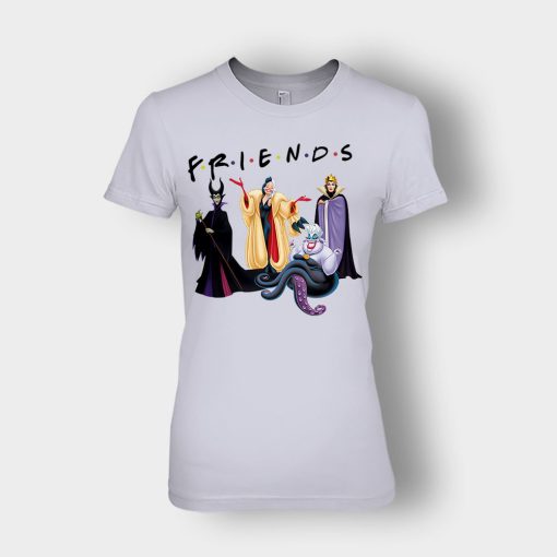 Parody-Friends-TV-Disney-Villains-Inspired-Ladies-T-Shirt-Sport-Grey