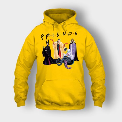 Parody-Friends-TV-Disney-Villains-Inspired-Unisex-Hoodie-Gold