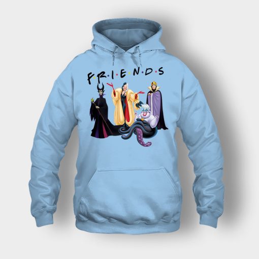 Parody-Friends-TV-Disney-Villains-Inspired-Unisex-Hoodie-Light-Blue