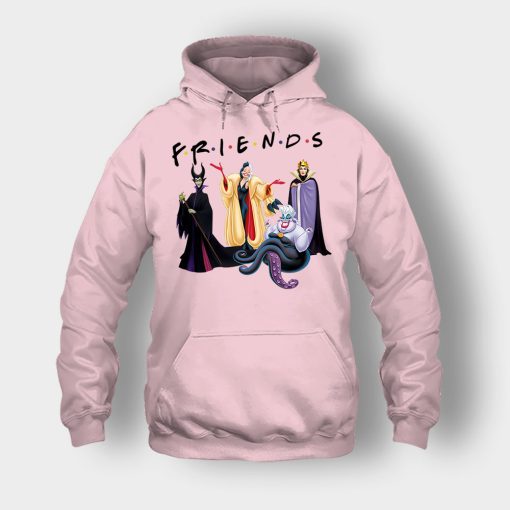 Parody-Friends-TV-Disney-Villains-Inspired-Unisex-Hoodie-Light-Pink