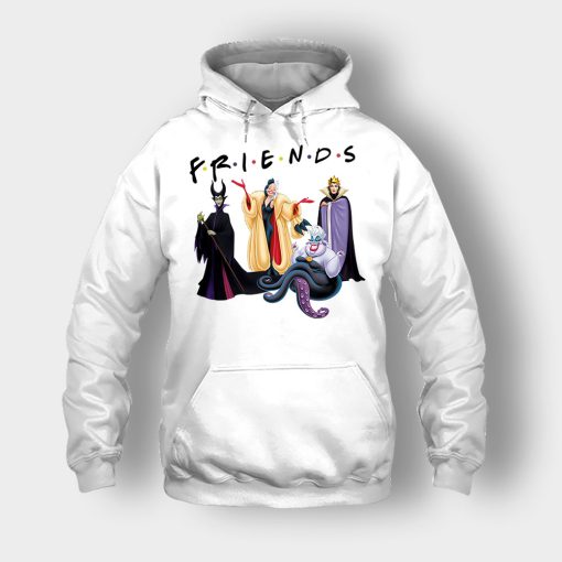 Parody-Friends-TV-Disney-Villains-Inspired-Unisex-Hoodie-White