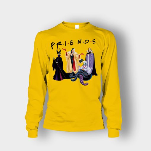 Parody-Friends-TV-Disney-Villains-Inspired-Unisex-Long-Sleeve-Gold