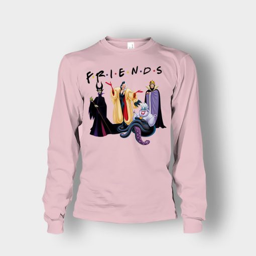 Parody-Friends-TV-Disney-Villains-Inspired-Unisex-Long-Sleeve-Light-Pink