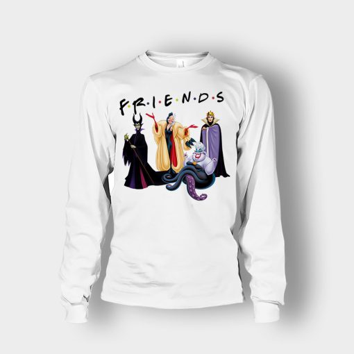 Parody-Friends-TV-Disney-Villains-Inspired-Unisex-Long-Sleeve-White