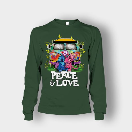 Peace-And-Love-Disney-Lilo-And-Stitch-Unisex-Long-Sleeve-Forest