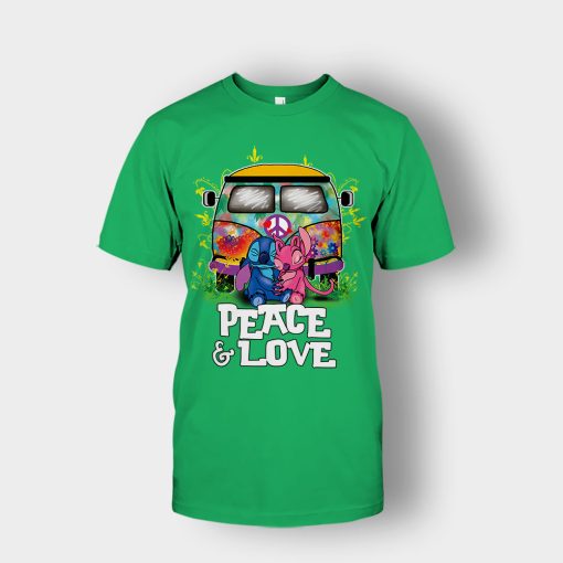 Peace-And-Love-Disney-Lilo-And-Stitch-Unisex-T-Shirt-Irish-Green