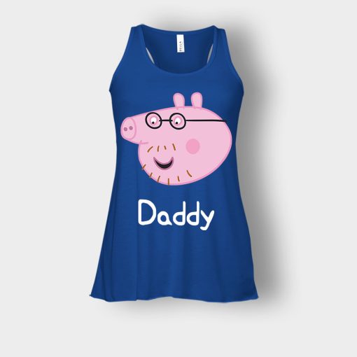 Peppa-Pig-Daddy-Pig-Bella-Womens-Flowy-Tank-Royal