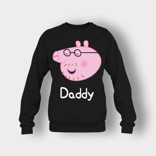 Peppa-Pig-Daddy-Pig-Crewneck-Sweatshirt-Black