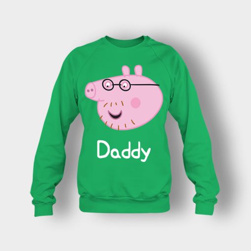 Peppa-Pig-Daddy-Pig-Crewneck-Sweatshirt-Irish-Green