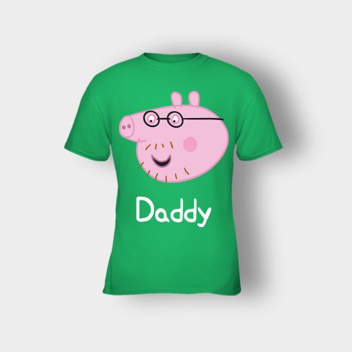 Peppa-Pig-Daddy-Pig-Kids-T-Shirt-Irish-Green