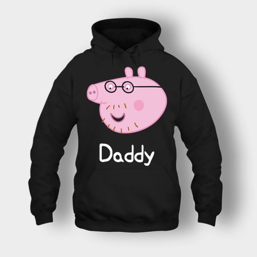 Peppa-Pig-Daddy-Pig-Unisex-Hoodie-Black