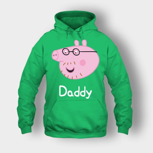 Peppa-Pig-Daddy-Pig-Unisex-Hoodie-Irish-Green