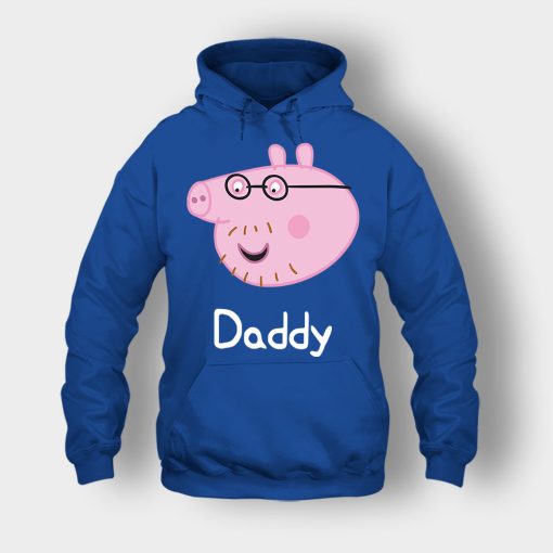 Peppa-Pig-Daddy-Pig-Unisex-Hoodie-Royal