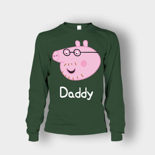 Peppa-Pig-Daddy-Pig-Unisex-Long-Sleeve-Forest