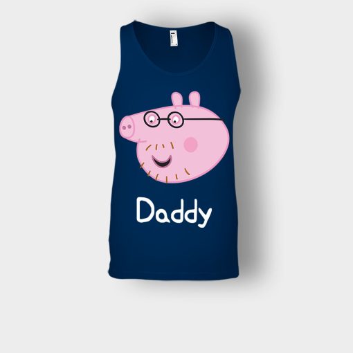 Peppa-Pig-Daddy-Pig-Unisex-Tank-Top-Navy