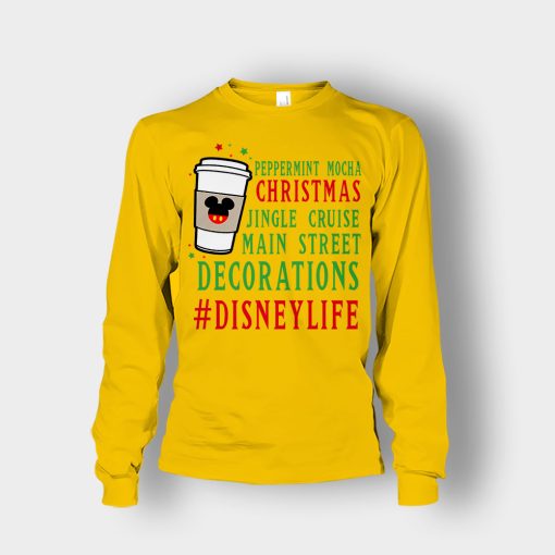 Peppermint-Mocha-Disney-Inspired-Unisex-Long-Sleeve-Gold