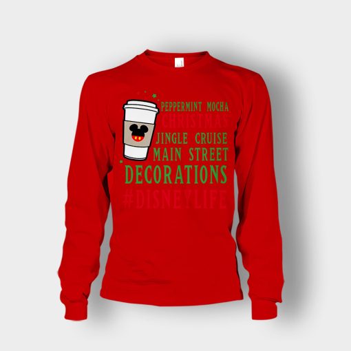 Peppermint-Mocha-Disney-Inspired-Unisex-Long-Sleeve-Red