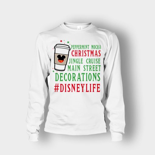 Peppermint-Mocha-Disney-Inspired-Unisex-Long-Sleeve-White