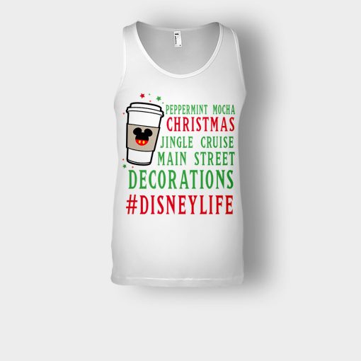 Peppermint-Mocha-Disney-Inspired-Unisex-Tank-Top-White