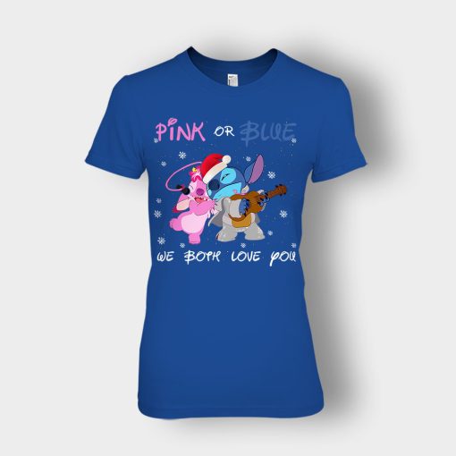 Pink-Or-Blue-We-Both-Love-You-Disney-Lilo-And-Stitch-Ladies-T-Shirt-Royal