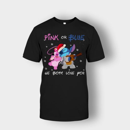 Pink-Or-Blue-We-Both-Love-You-Disney-Lilo-And-Stitch-Unisex-T-Shirt-Black