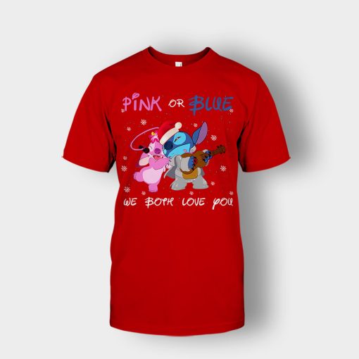 Pink-Or-Blue-We-Both-Love-You-Disney-Lilo-And-Stitch-Unisex-T-Shirt-Red