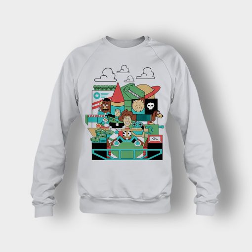 Pixar-Cartoon-Disney-Toy-Story-Crewneck-Sweatshirt-Ash