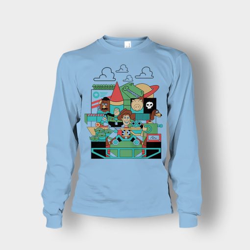 Pixar-Cartoon-Disney-Toy-Story-Unisex-Long-Sleeve-Light-Blue