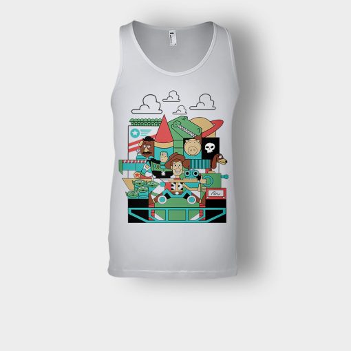 Pixar-Cartoon-Disney-Toy-Story-Unisex-Tank-Top-Ash