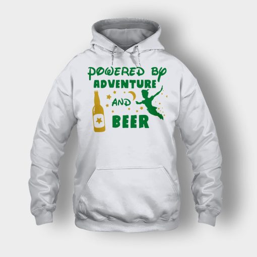 Powered-By-Adventure-and-Beer-Disney-Peter-Pan-Unisex-Hoodie-Ash