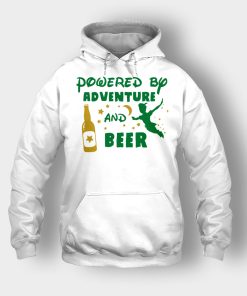 Powered-By-Adventure-and-Beer-Disney-Peter-Pan-Unisex-Hoodie-White