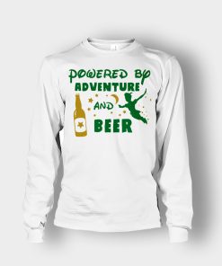 Powered-By-Adventure-and-Beer-Disney-Peter-Pan-Unisex-Long-Sleeve-White