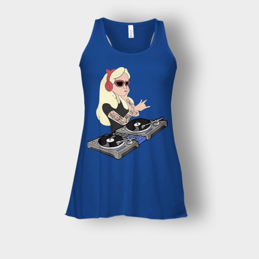 Princess-Dj-Disney-Bella-Womens-Flowy-Tank-Royal