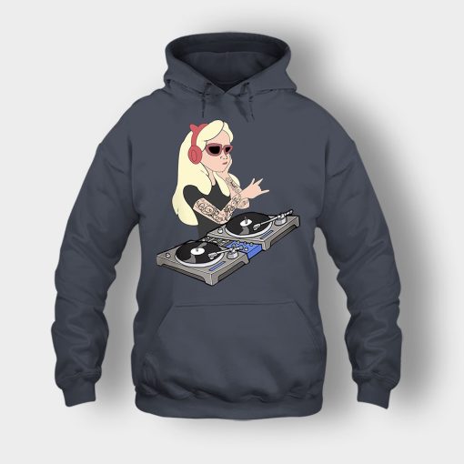 Princess-Dj-Disney-Unisex-Hoodie-Dark-Heather