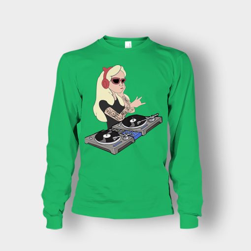 Princess-Dj-Disney-Unisex-Long-Sleeve-Irish-Green