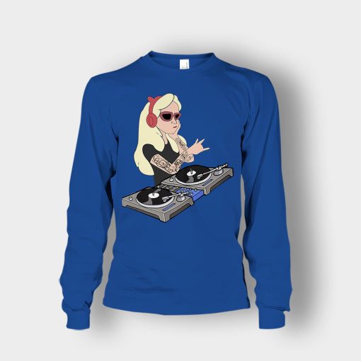 Princess-Dj-Disney-Unisex-Long-Sleeve-Royal