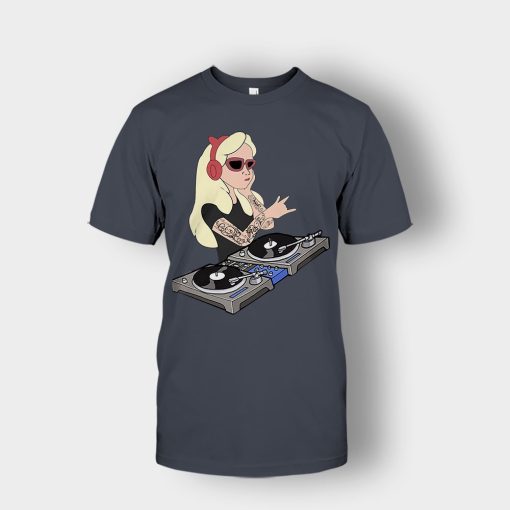 Princess-Dj-Disney-Unisex-T-Shirt-Dark-Heather