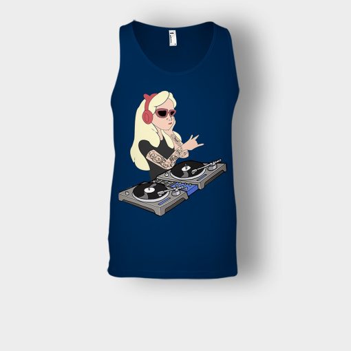 Princess-Dj-Disney-Unisex-Tank-Top-Navy