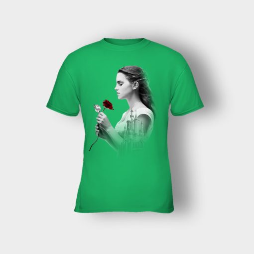 Princess-Trapped-In-Castle-Disney-Beauty-And-The-Beast-Kids-T-Shirt-Irish-Green