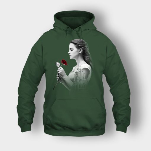 Princess-Trapped-In-Castle-Disney-Beauty-And-The-Beast-Unisex-Hoodie-Forest