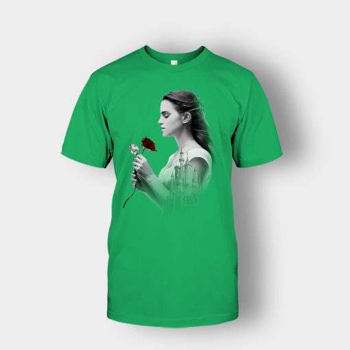 Princess-Trapped-In-Castle-Disney-Beauty-And-The-Beast-Unisex-T-Shirt-Irish-Green