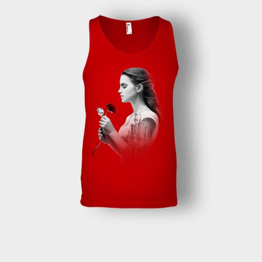 Princess-Trapped-In-Castle-Disney-Beauty-And-The-Beast-Unisex-Tank-Top-Red