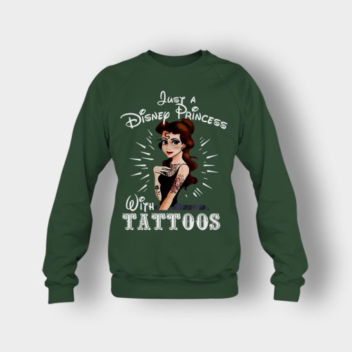 Princess-With-Tattoos-Disney-Crewneck-Sweatshirt-Forest