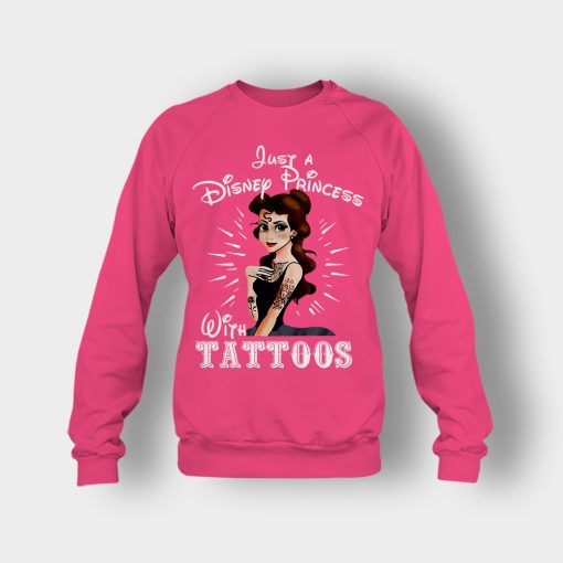 Princess-With-Tattoos-Disney-Crewneck-Sweatshirt-Heliconia