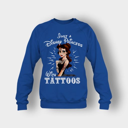 Princess-With-Tattoos-Disney-Crewneck-Sweatshirt-Royal