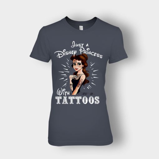 Princess-With-Tattoos-Disney-Ladies-T-Shirt-Dark-Heather