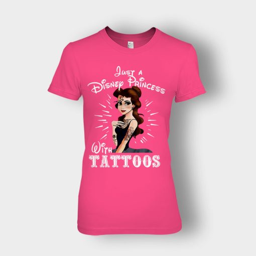 Princess-With-Tattoos-Disney-Ladies-T-Shirt-Heliconia